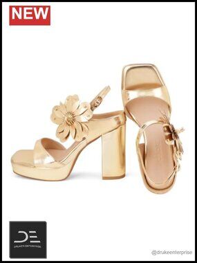 Chunky Block Heel Platform Sandals Open Toe Ankle Strap Women's